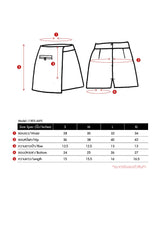 Lady Plus กางเกงขาสั้นทรงกระโปรง | Wrap Shorts