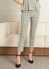 Lady Plus กางเกงลายสก๊อต | Checked Pants (5167183986828)