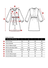 Lady Plus เดรสลายดอกไม้แขนพอง | Floral Print Dress with Puff Sleeve (5160002060428)