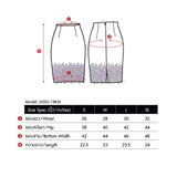 Lady Plus กระโปรงลูกไม้ | Lace Skirt สีเทา