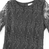 Dress Code เดรสลูกไม้แขนสามส่วน | Lace Dress with 3/4 Sleeves สีดำ