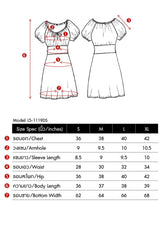 เลดี้พลัส Lady Plus เดรสคอสม๊อค | Dress with Elastic Neck Dress www.ladyplus.co.th (4982622486668)