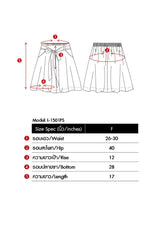 เลดี้พลัส Lady Plus กางเกงเชือกผูกเอว | Belted Bermuda Shorts Pants www.ladyplus.co.th (4945221779596)