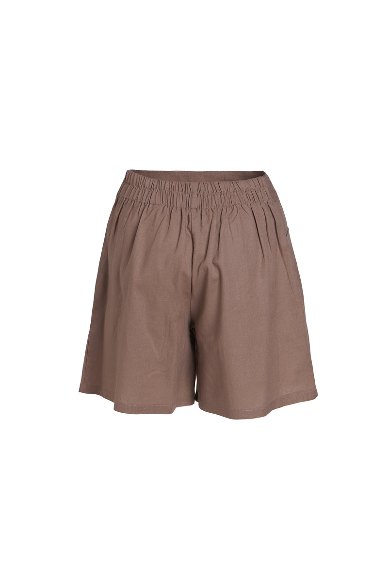 Lady Plus กางเกงขาสั้นเอวสม๊อค | Shorts with Elastic Waist