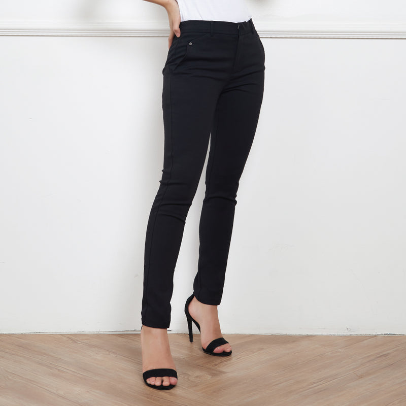 Lady Plus กางเกงขายาว | Long Pants 3002PL สีดำ