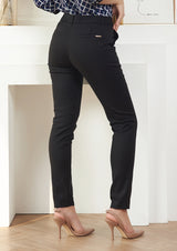 Lady Plus กางเกงขายาว | Long Pants 3003PL สีแดงเชอร์รี่