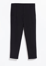 Lady Plus กางเกงขายาว 7 ส่วน | Cropped Pants 7045PM สีดำ
