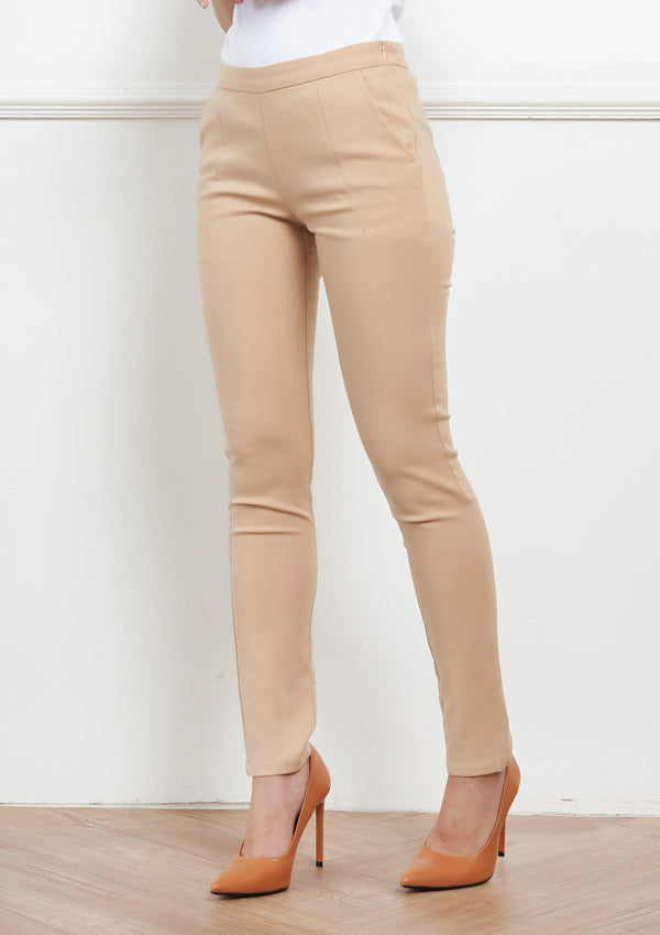 Lady Plus กางเกงขายาว | Long Pants 9742PL สีเบจ