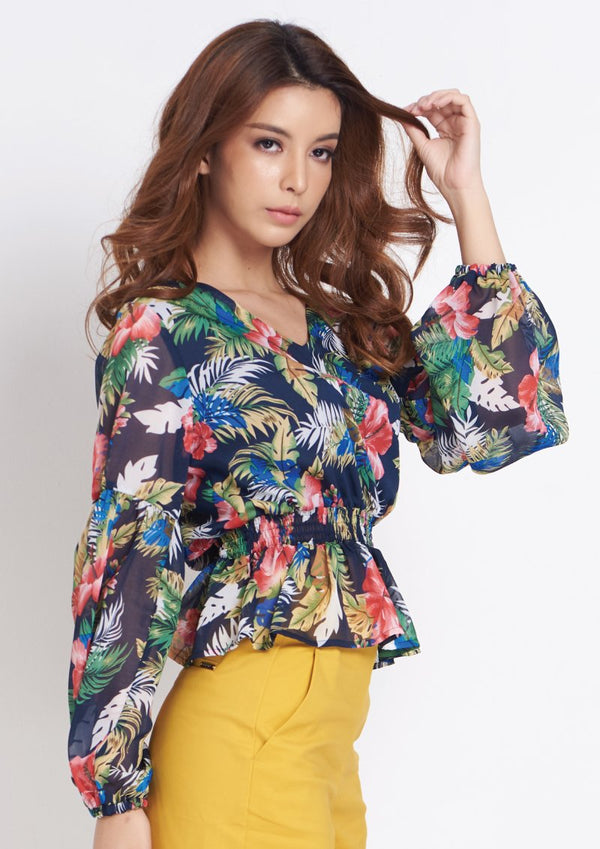 เลดี้พลัส Lady Plus เสื้อแขนบอลลูน | Puff Sleeve Blouse Blouse www.ladyplus.co.th (4945235083404)