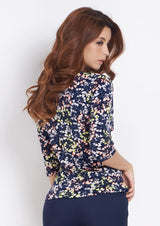 เลดี้พลัส Lady Plus เสื้อยืดตกถ่วงข้าง | Knitted Top with Draped Detail Blouse www.ladyplus.co.th (4945217454220)