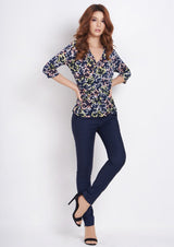 เลดี้พลัส Lady Plus เสื้อยืดตกถ่วงข้าง | Knitted Top with Draped Detail Blouse www.ladyplus.co.th (4945217454220)