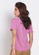 เลดี้พลัส Lady Plus เสื้อชีฟองแขนระบาย | Chiffon Blouse with Ruffled Sleeve Blouse www.ladyplus.co.th (4945218699404)