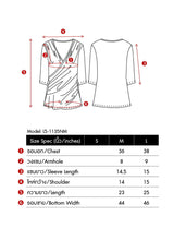 เลดี้พลัส Lady Plus เสื้อยืดตกถ่วงข้าง | Knitted Top with Draped Detail Blouse www.ladyplus.co.th (4945217454220)